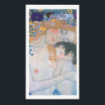 Servilleta De Papel Gustav Klimt - Madre e hijo<br><div class="desc">Madre e hijo (detalle de las tres edades de la mujer) - Gustav Klimt,  Oil on Canvas,  1905</div>