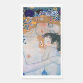 Servilleta De Papel Gustav Klimt - Madre e hijo