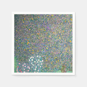 Servilleta De Papel Gustav Klimt - Rosales bajo los árboles