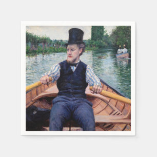 Servilleta De Papel Gustave Caillebotte - Fiesta en barca