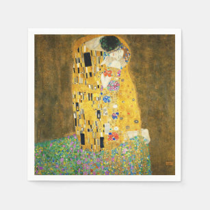 Servilleta De Papel Gustavo Klimt la pintura de Nouveau del arte del