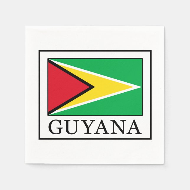 Servilleta De Papel Guyana (Anverso)