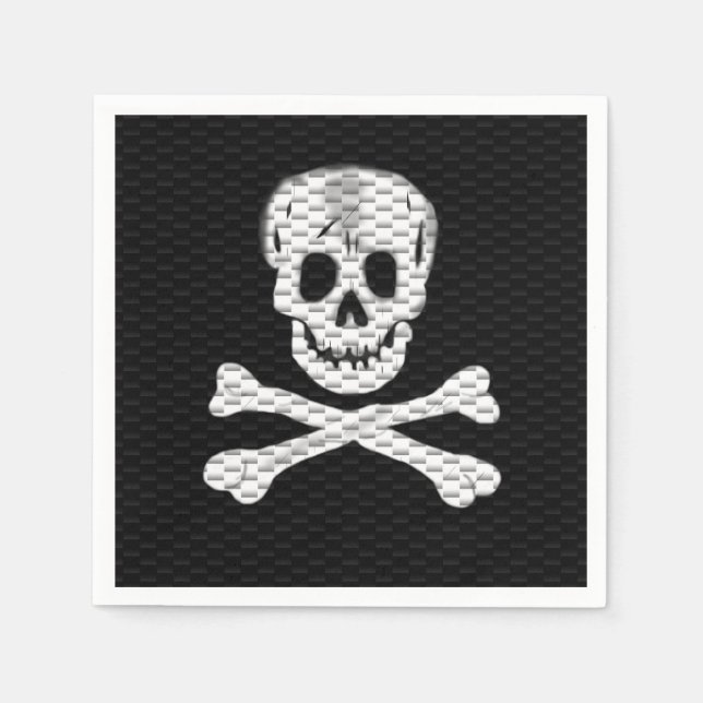 Servilleta De Papel Hablar como un día de piratas (Anverso)