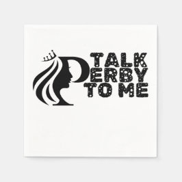 Servilleta De Papel Hablar De Derby A Mí