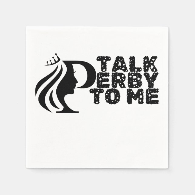 Servilleta De Papel Hablar De Derby A Mí (Anverso)