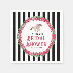 Servilleta De Papel Hablar de Derby conmigo   Carrera de caballos Derb