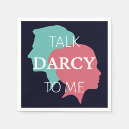 Servilleta De Papel Hable Darcy Conmigo IV