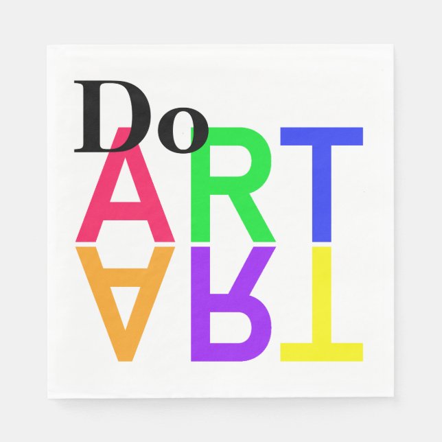 SERVILLETA DE PAPEL HACER "ARTE" (Anverso)