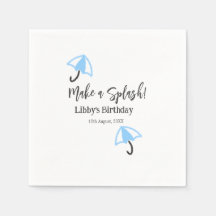 Hacer de la piscina de verano un chisporroteo azul