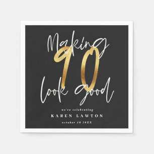 Servilleta De Papel Hacer que 90 se vea bien las servilletas de la fie