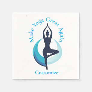 Servilleta De Papel Hacer que el yoga sea grande de nuevo Thunder_Cove
