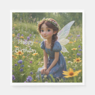 Servilleta De Papel Hadas en Meadow