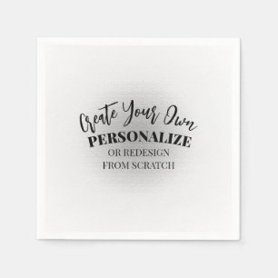Servilleta De Papel Haga su propio Personalizado