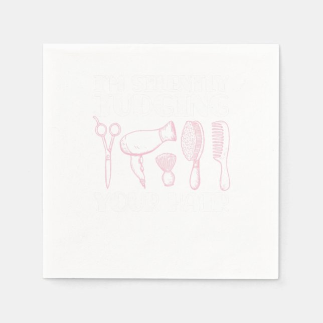 Servilleta De Papel Hairdresser Hairstylist (Anverso)