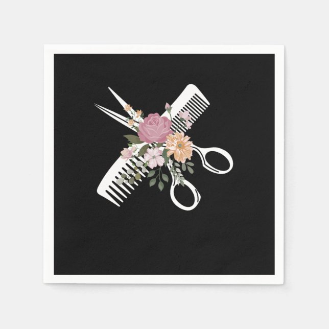 Servilleta De Papel Hairdresser Hairstylista (Anverso)