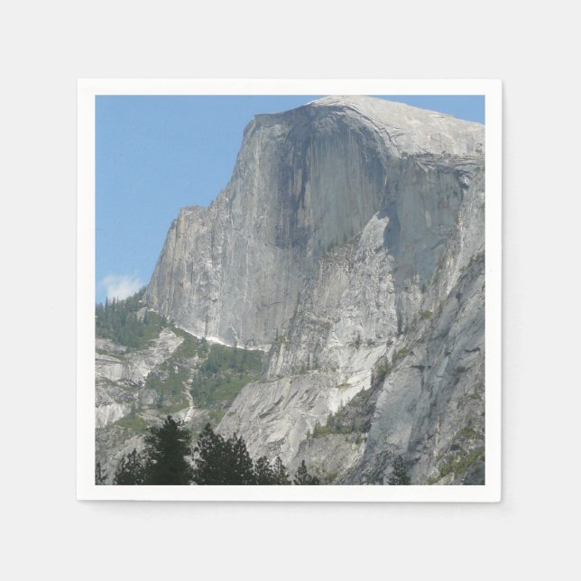 Servilleta De Papel Half Dome de lado en el Parque Nacional Yosemite (Anverso)