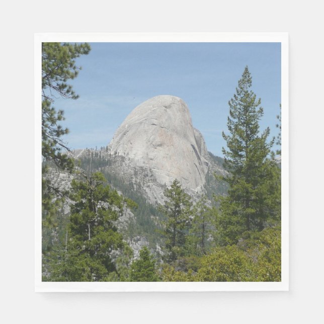 Servilleta De Papel Half Dome desde Panorama Trail II (Anverso)