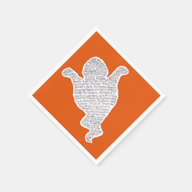 Servilleta De Papel Halloween (Borde)