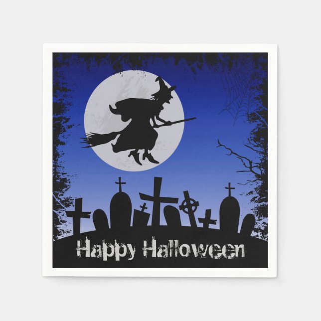 Servilleta De Papel Halloween (Anverso)