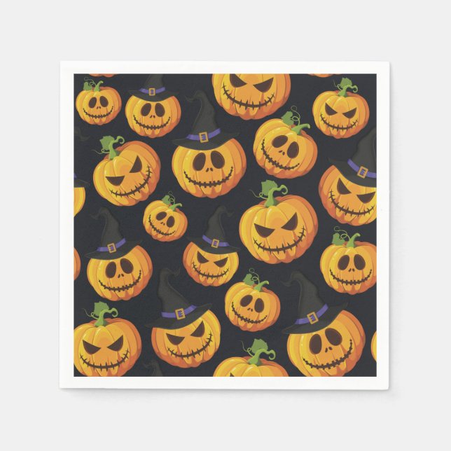 Servilleta De Papel Halloween (Anverso)