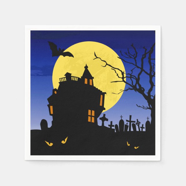 Servilleta De Papel Halloween (Anverso)