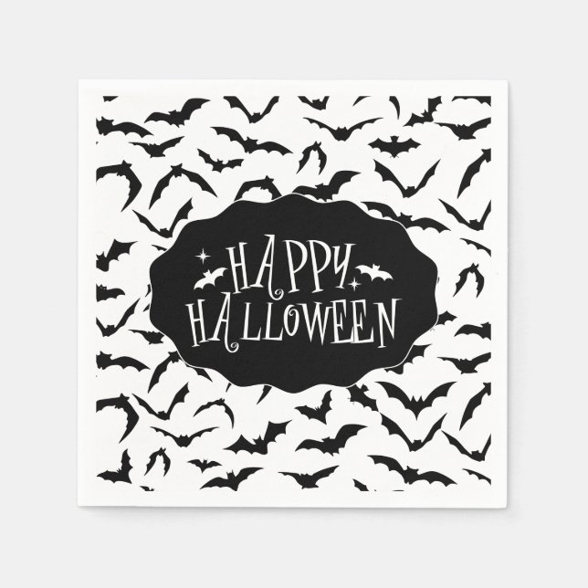 Servilleta De Papel Halloween  (Anverso)