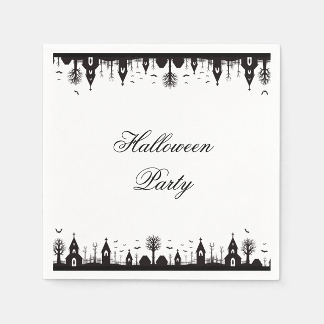 Servilleta De Papel Halloween (Anverso)