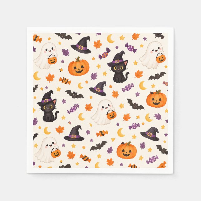 Servilleta De Papel halloween (Anverso)