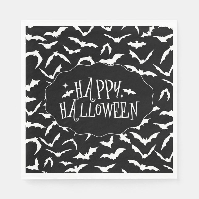 Servilleta De Papel Halloween  (Anverso)
