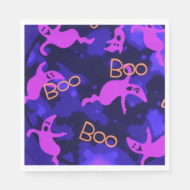 Servilleta De Papel Halloween  (Anverso)