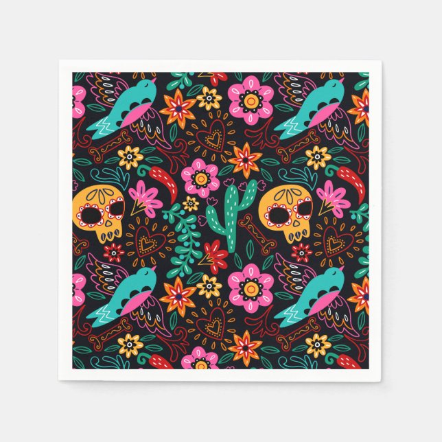 Servilleta De Papel Halloween (Anverso)