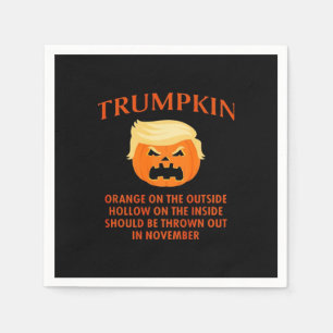 Servilleta De Papel Halloween anti Trumpkin divertido