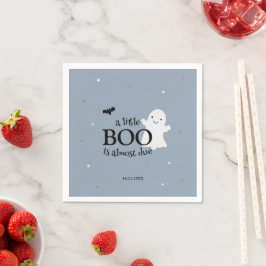 Servilleta De Papel Halloween Baby Boy Shower