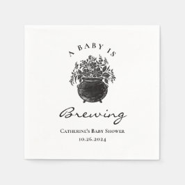 Servilleta De Papel Halloween Baby Shower Napkins