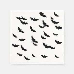 Servilleta De Papel Halloween Bats Napkin