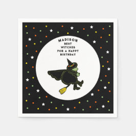 Servilleta De Papel Halloween Birthday