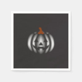 Servilleta De Papel Halloween black pumpkin 