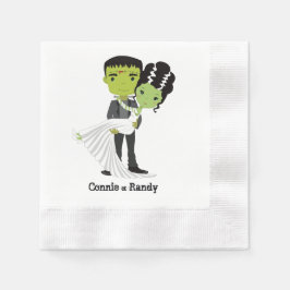 Servilleta De Papel Halloween Boda Napkin