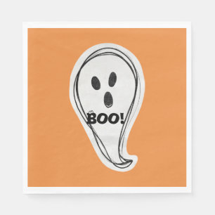 Servilleta De Papel Halloween Boo Ghost