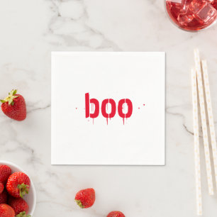 Servilleta De Papel Halloween boo sangrientas toallas de papel aterrad