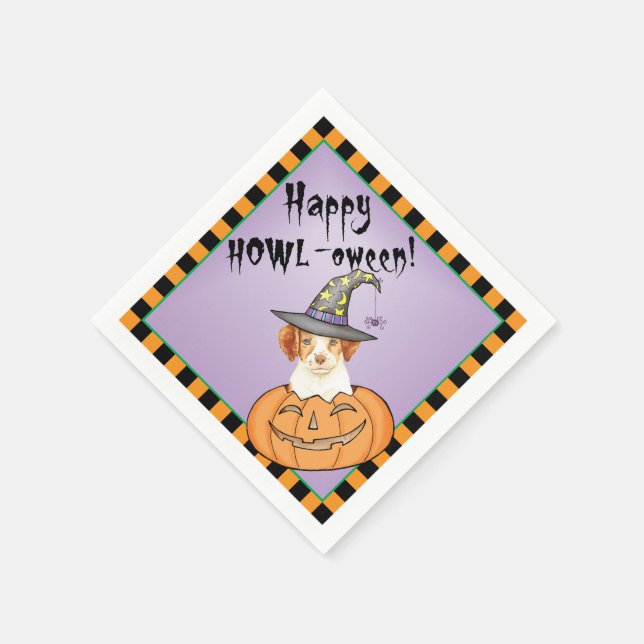 Servilleta De Papel Halloween Brittany Napkins (Borde)