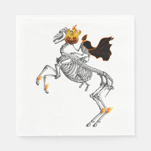 Servilleta De Papel Halloween Caballo sin Cabeza