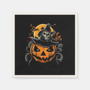 Servilleta De Papel Halloween/calabaza/otoño/otoño