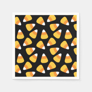 Servilleta De Papel Halloween Candy Corn Pattern Napkins