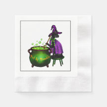 Halloween Cocktail Fiesta Napkin