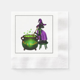 Servilleta De Papel Halloween Cocktail Fiesta Napkin