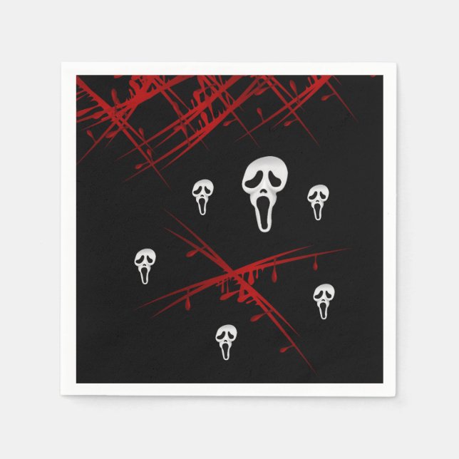 Servilleta De Papel Halloween con servilletas de papel (Anverso)