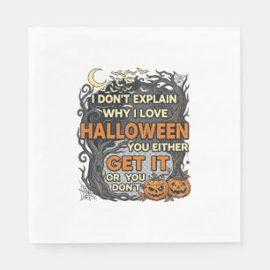 Servilleta De Papel Halloween Consigue Que Sea Espeluznante Árbol Cala