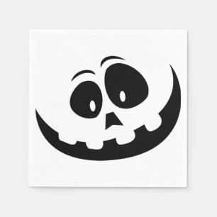 Servilleta De Papel Halloween Crazy Ghost Face