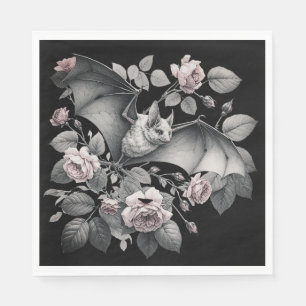 Servilleta De Papel Halloween de los Bates Voladores